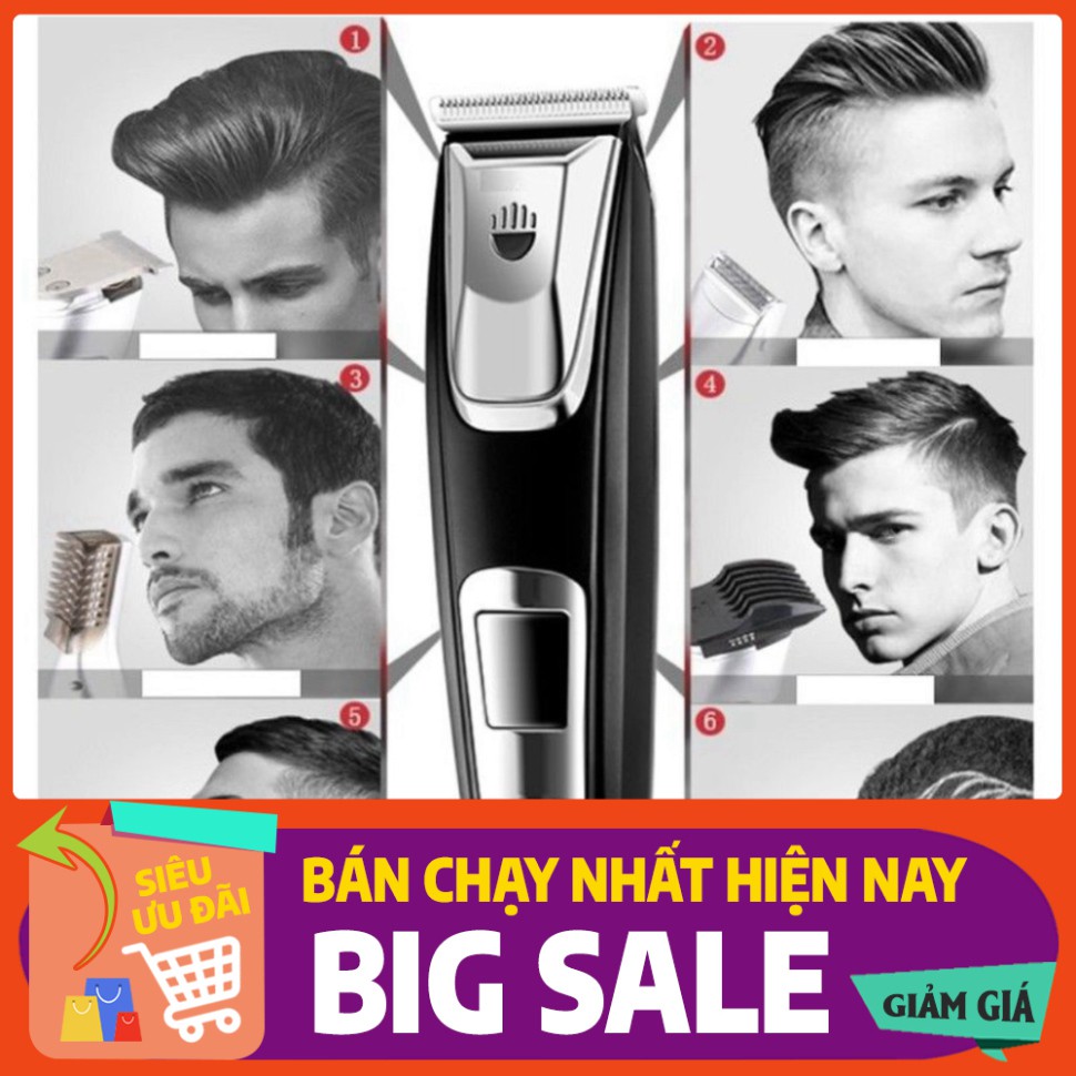 [FREE SHIP] 💥HÀNG CHÍNH HÃNG💥 Tông Đơ Cắt Tóc Tạo Viền KEMEI- PG103+ Tặng kèm 2 kéo cắt tỉa💥SIÊU HOT💥