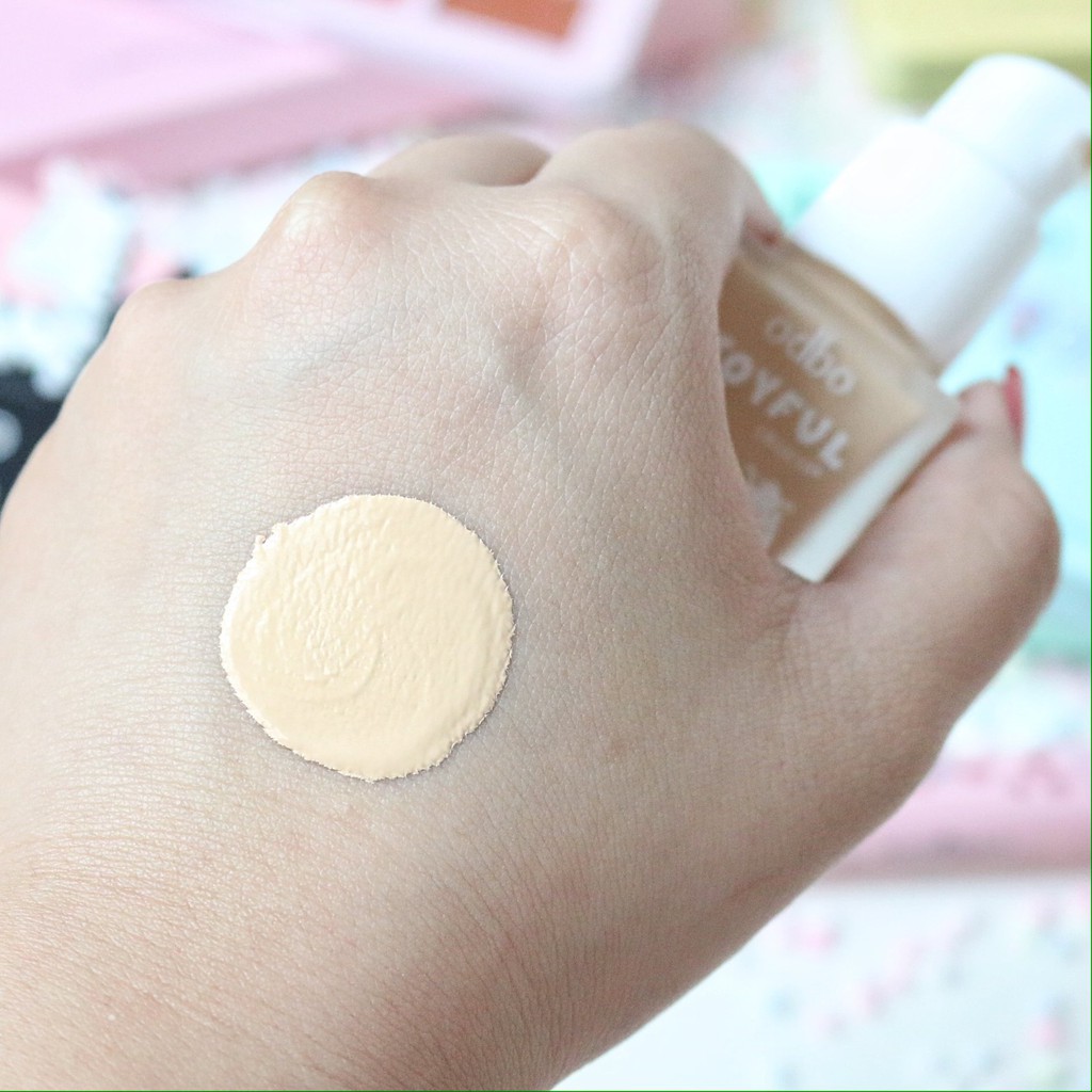 Kem Nền Kiềm Dầu Lâu Trôi Tông Sáng Odbo Joyful Foundation OD445 No.21