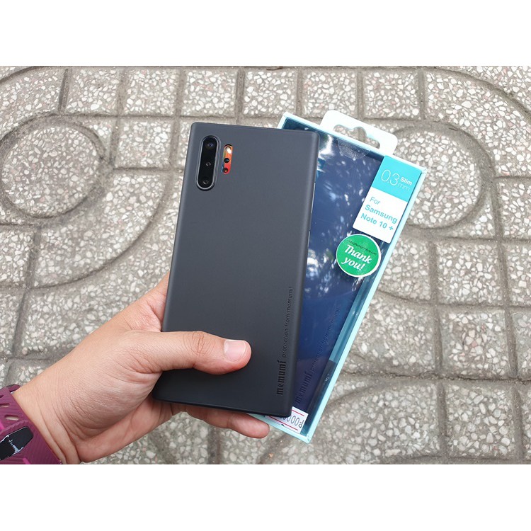 Ốp Memumi lụa Samsung Note 8,Note 9,Note 10 plus, Note 10 , Note 20 Ultra siêu mỏng 0.3mm