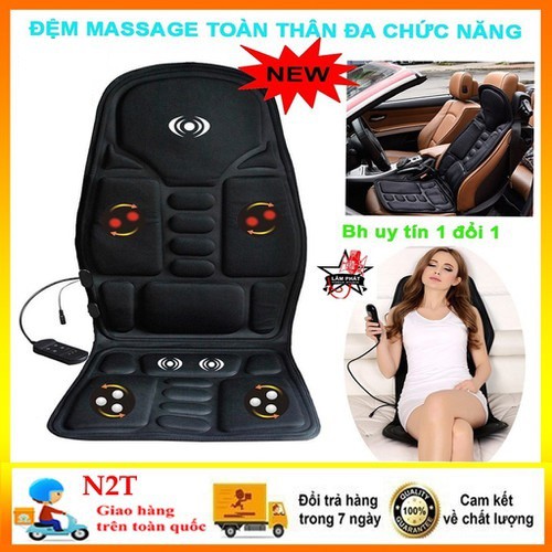 Nệm Ghế Massage Toàn Thân Trên Ô Tô