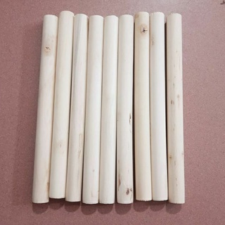 Thanh Gôc Tròn Dài 25cm Gỗ Bồ Đề ( Các Kích Cỡ)