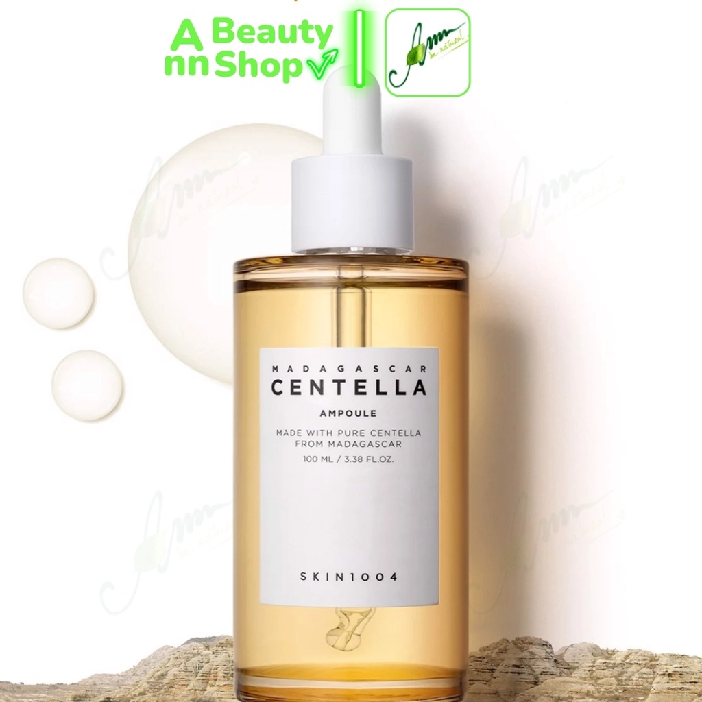Tinh Chất Rau Má Giảm Mụn, Dưỡng Trắng Da và Phục Hồi Da SKIN1004 Madagascar Centella Asiatica Ampoule 100ml (MẪU MỚI)