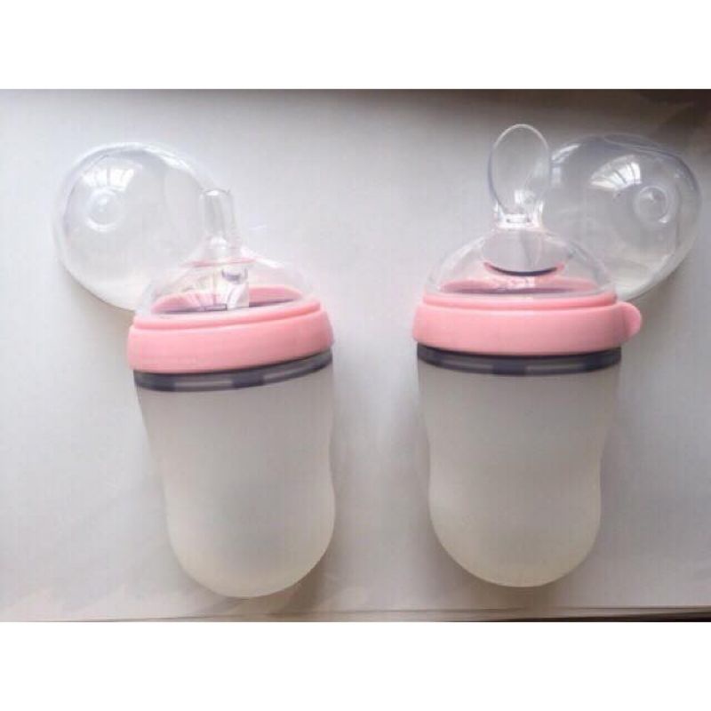 Núm thìa silicone mềm Como thay thế núm ti bình CMTM 150ml 250ml cho bé không chịu ti bình CM04 Homedy Kids