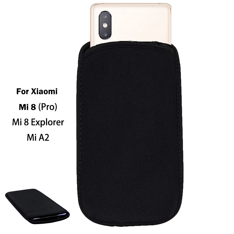 Túi da Neoprene đựng điện thoại Xiaomi Mi 8 Explorer/Mi 8 (Pro)/Mi A2