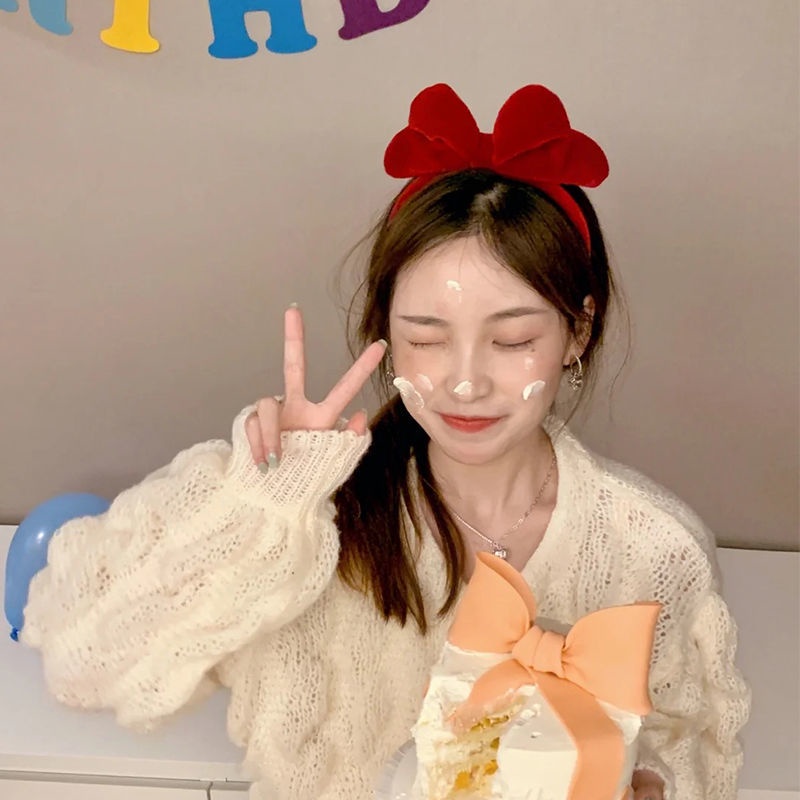 Băng Đô Nơ Dễ Thương Cho Bé Gái