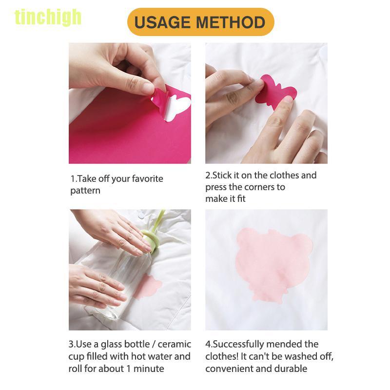 Miếng Dán Sửa Quần Áo Tự Dính Không Đường May Tiện Lợi