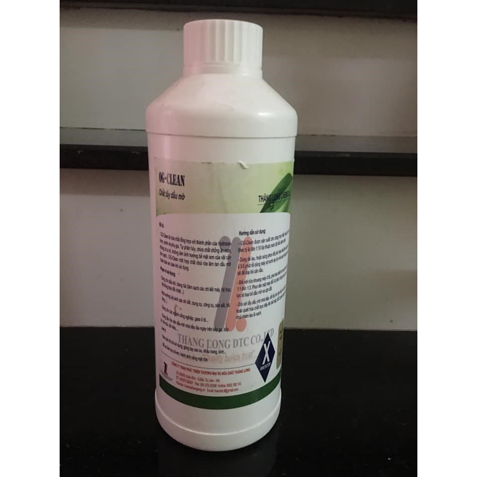 Chất tẩy dầu mỡ máy chi tiết chuyên dụng OG-CLEAN lọ 1 lit