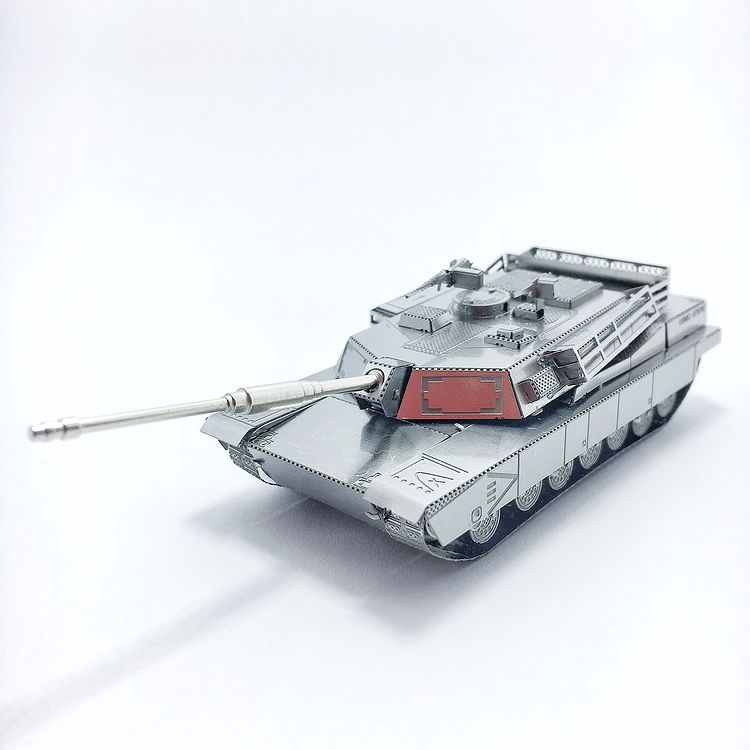 Mô Hình 3D Kim Loại Xe Tăng M1 Abrams Của Mỹ (chưa ráp)