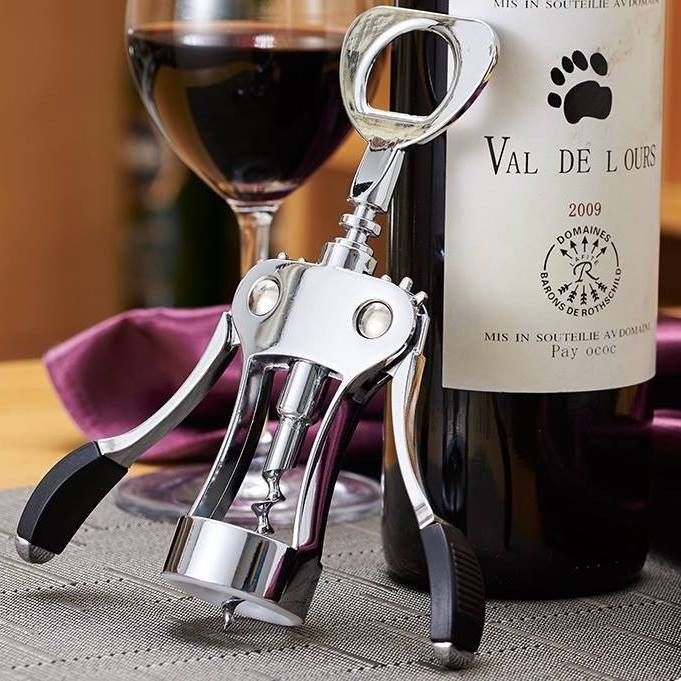 Mở rượu vang inox , khui mở rượu vang cao cấp