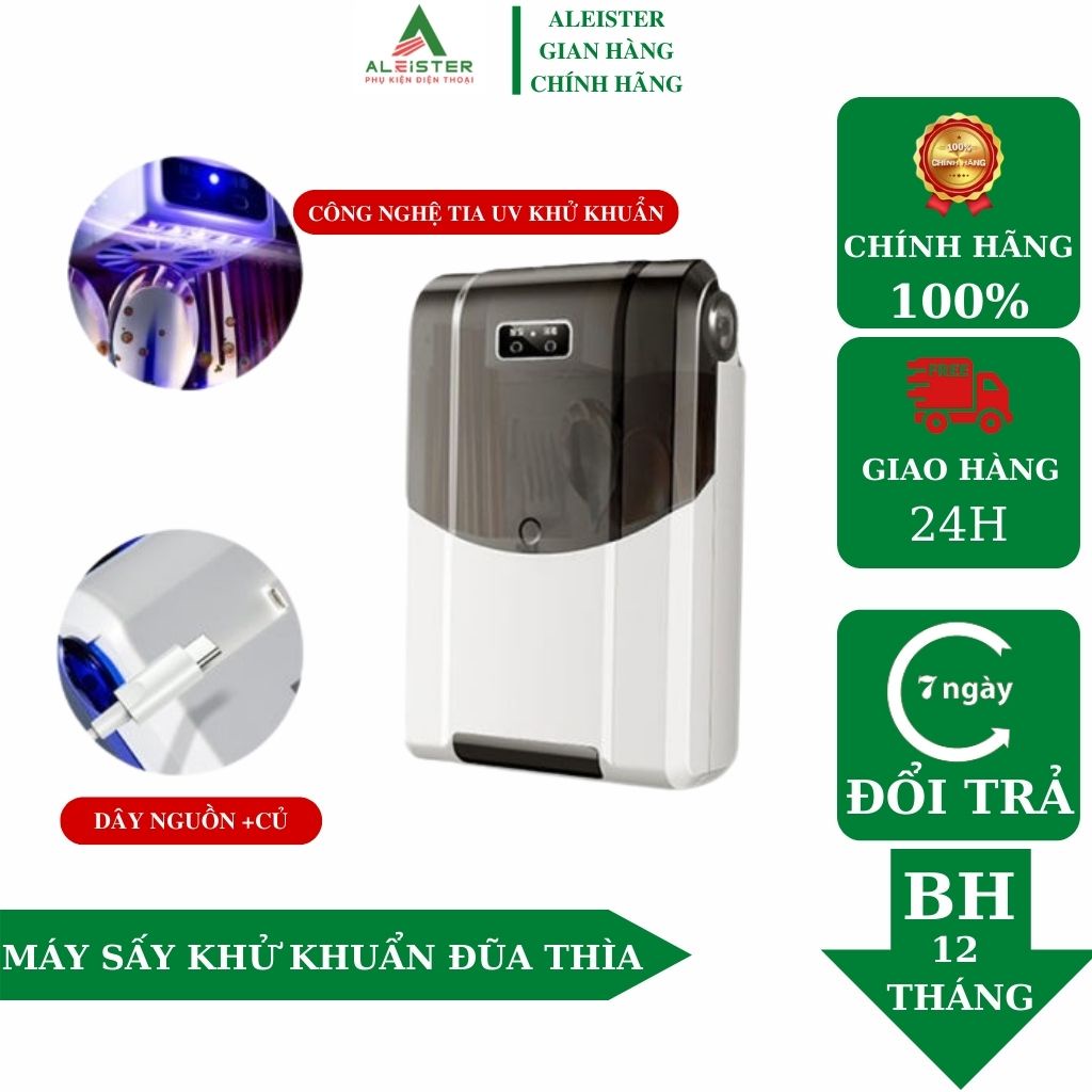 Máy sấy và khử khuẩn đũa thìa cao cấp tránh ẩm mốc và giúp bảo vệ sức khỏe