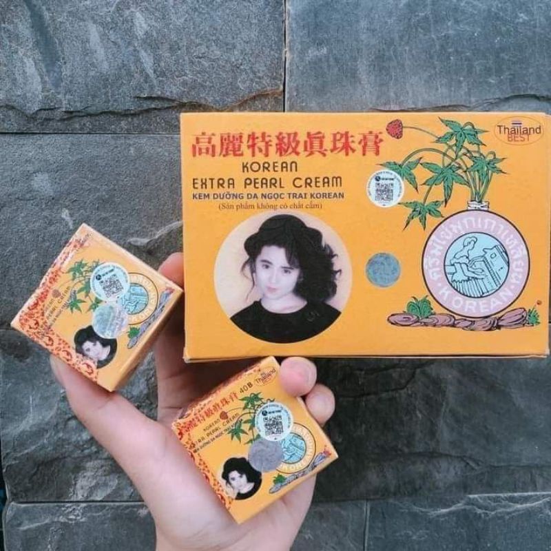 Kem sâm vàng Thái Lan