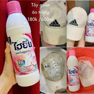 Tẩy quần áo màu hygien thái lan, tẩy mốc quần áo