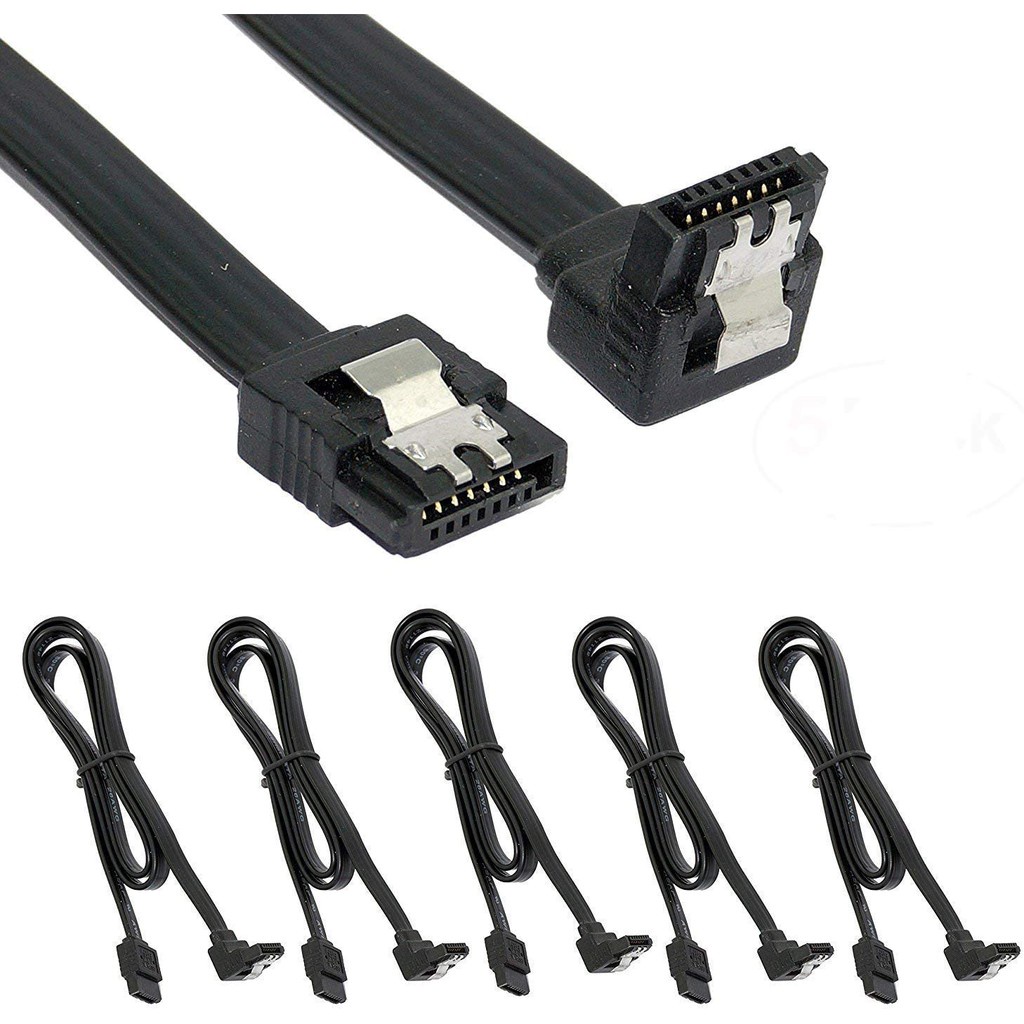 Dây Cáp Sata HDD, SSD Chuẩn 6Gb/s - Sata 3 - Cable tín hiệu ổ cứng - Dài , Cáp Zin chính hãng Theo Mainboard NSX