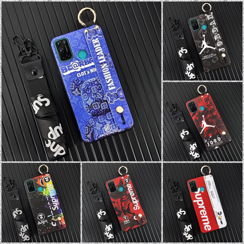 Ốp điện thoại chống thấm nước có đai đeo tay thời trang dành cho Vsmart Joy4