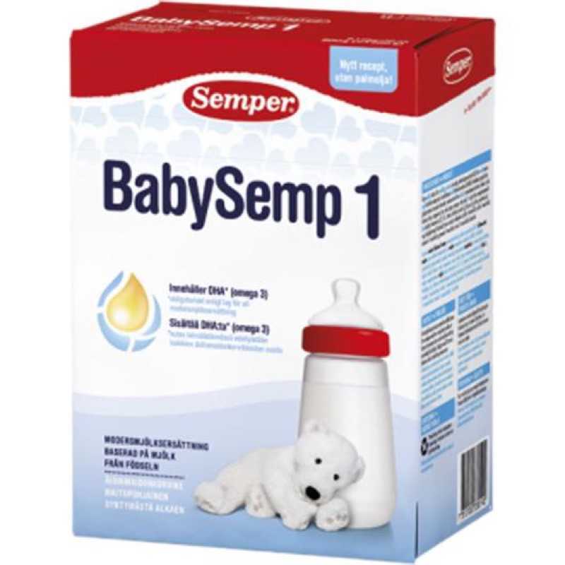 Sữa Semper Thụy Điển Baby Semp số 1 hộp 800 gam