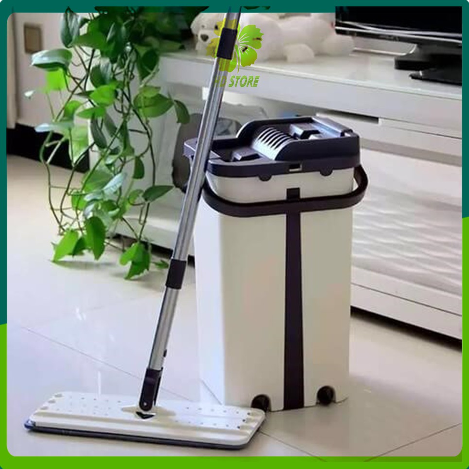 Bộ lau nhà 360 độ thông minh đa năng Scratch Mop Cao Cấp - Vy Long Model BL2