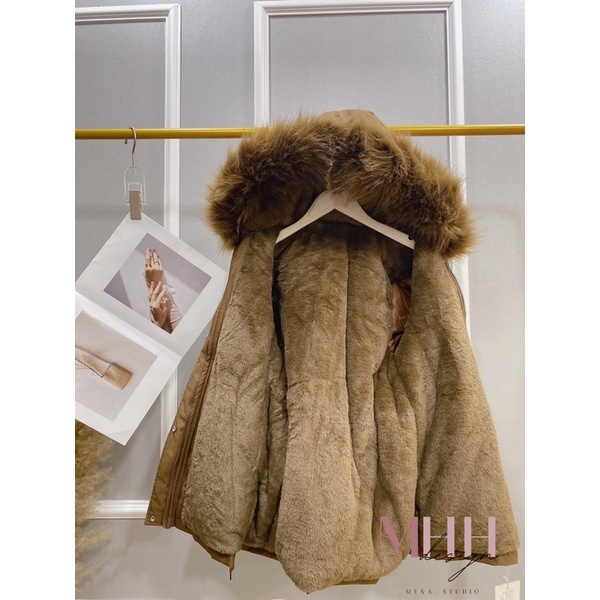 ÁO KHOÁC PHAO PARKA LÓT LÔNG MẪU MỚI 2021 M812 (Ảnh chụp thật)