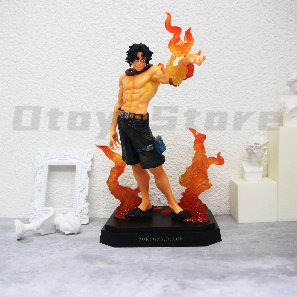 ✔trong khod❤Mô hình One Piece Mô hình Ace Truyện Tranh Sở thích & Sưu tầm bộ đồ tập Mô hình nhân vật❤