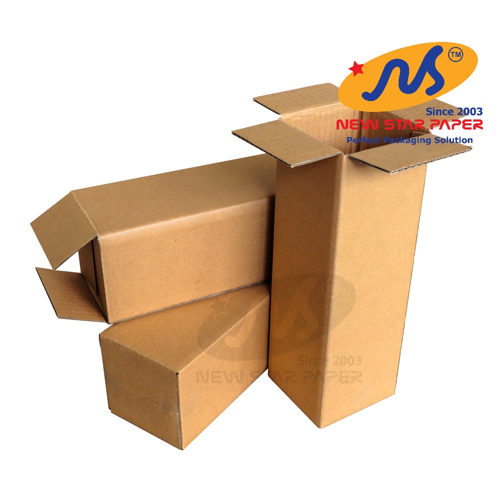 9x9x27cm - Combo 10 thùng giấy carton