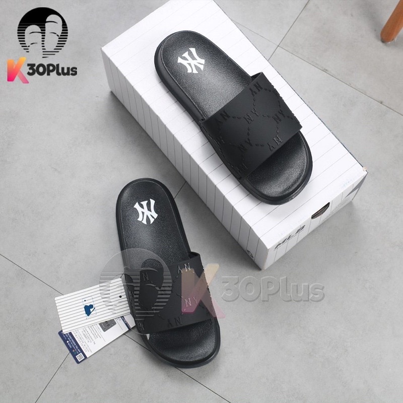 Dép Quai Ngang MLB VN CHUNKY DIA MONOGRAM