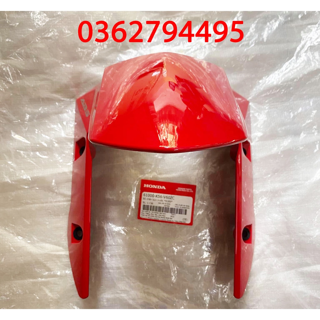 Dàn áo Winner X Đỏ Đen 2021 Zin chính hãng Honda