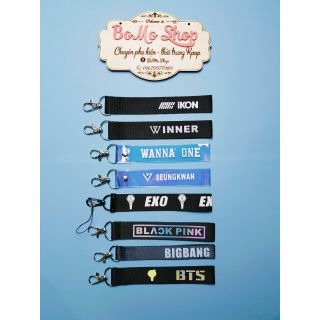 Nametag móc khoá BLACKPINK BIGBANG BTS EXO WANNAONE WINNER