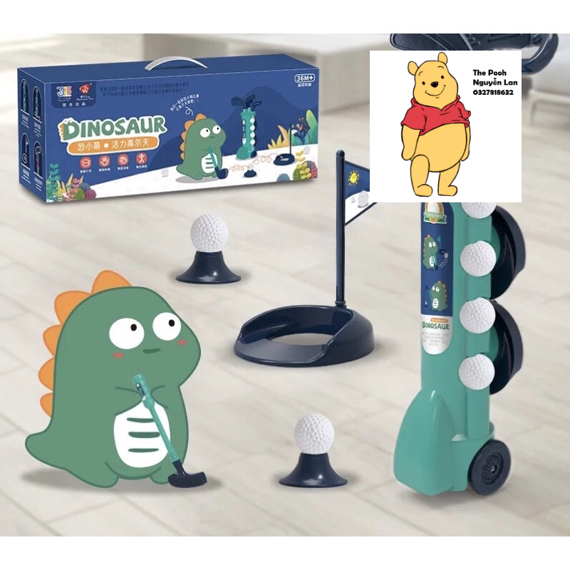 BỘ ĐÁNH GOLF MINI CHO BÉ CHƠI CÙNG BA MẸ