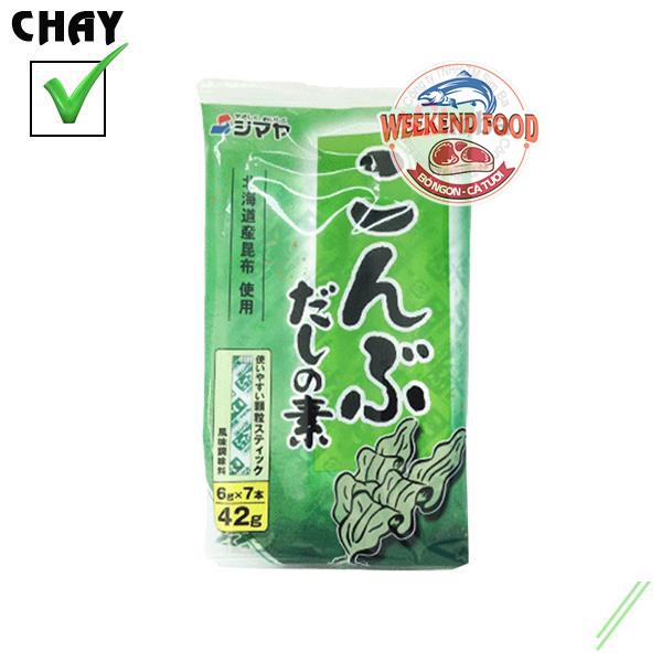 [Hàng chuyên dùng] Bột nêm từ rong biển Konbu Dashi No Moto (Shimaya) - 42g