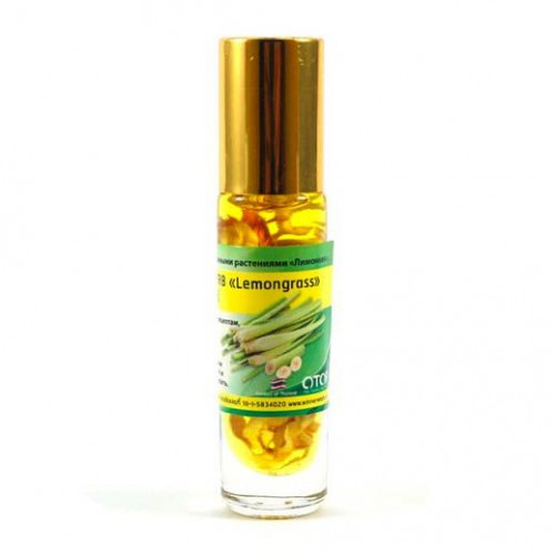 Dầu Lăn Sả Banna Oil Balm With Herb Lemongrass 10ml Thái Lan