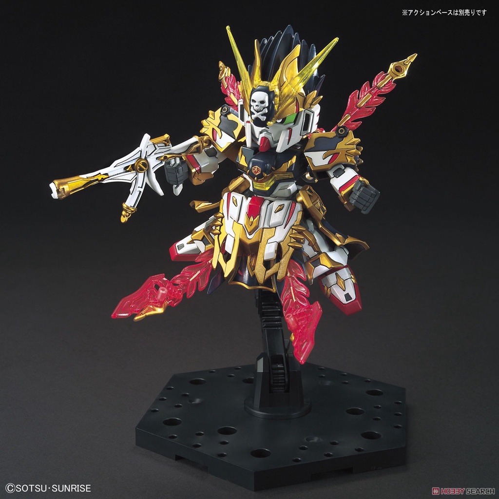 Bộ mô hình đồ chơi lắp ráp SD SANGOKU SOKETSUDEN Gan Ning CROSSBONE GUNDAM Cam Ninh