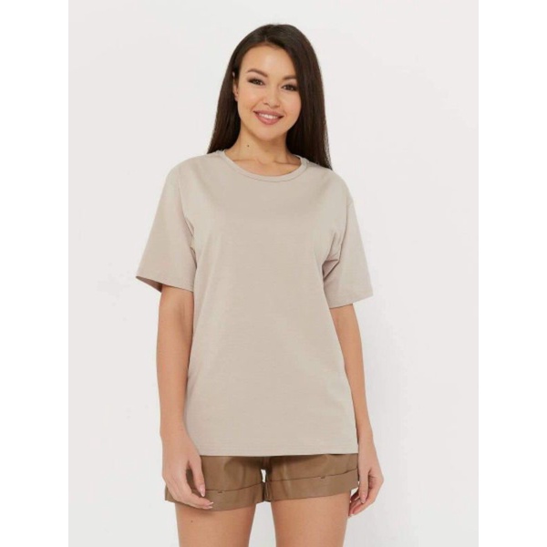 Áo thun Glo.ria Jean T-shirt women sports solid color basic cotton oversize
