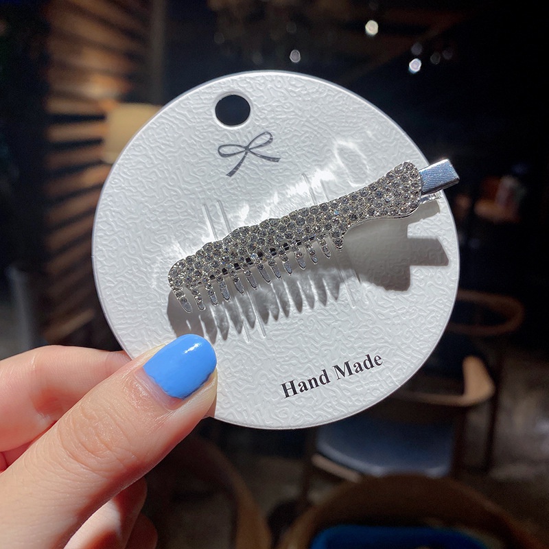 Kẹp Tóc Đính Đá Ngọc Trai 2022 Thời Trang Cho Nữ