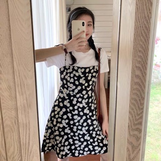 [Order] Váy 2 dây hoa cúc