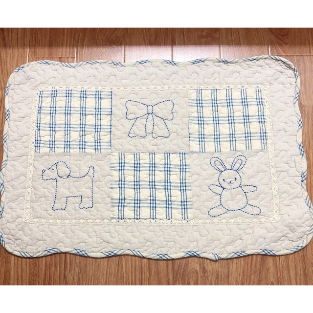 Thảm chân quilt vải cotton