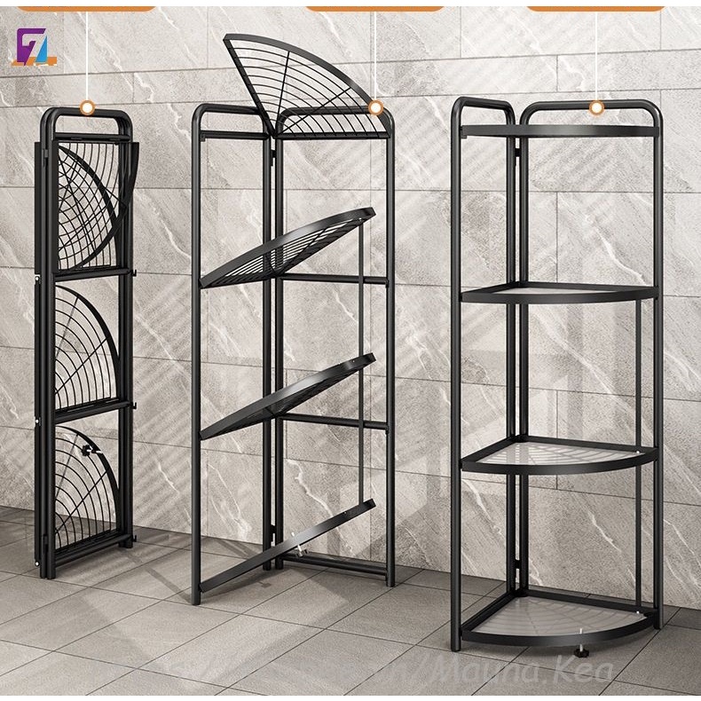 Kệ Góc Đa Năng Gấp Gọn Chất Liệu Thép Sơn Tĩnh Điện