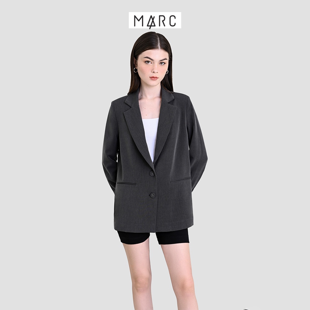 Áo blazer nữ MARC FASHION cơ bản form relaxed CBVH0825 | BigBuy360 - bigbuy360.vn