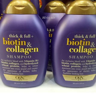 DẦU Gội Hoặc Xả BIOTIN VÀ COLLAGEN NGỪA RỤNG TÓC 385ml