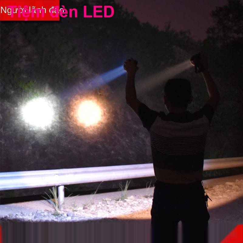 ánh sáng mạnh có thể sạc lại Đèn pin gắn trên đầu tầm xa siêu pha LED chống thấm nước dùng lithium