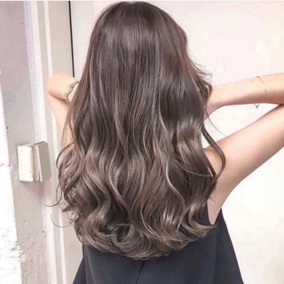 Thuốc nhuộm nâu khói( tẩy và không tẩy) tặng kèm trợ dưỡng