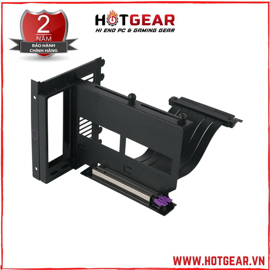 [Mã SKAMSALE10 giảm 10% đơn 200K] Bộ dựng đứng VGA kèm Riser Cooler Master VERTICAL GRAPHICS CARD HOLDER KIT V2 - Hàng m