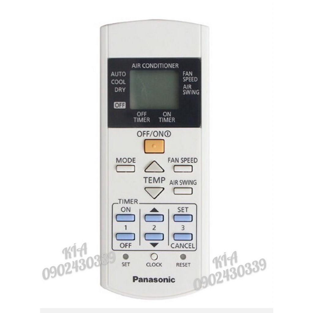 REMOTE MÁY LẠNH PANASONIC không inverter - ĐIỀU KHIỂN ĐIỀU HÒA PANASONIC không inverter