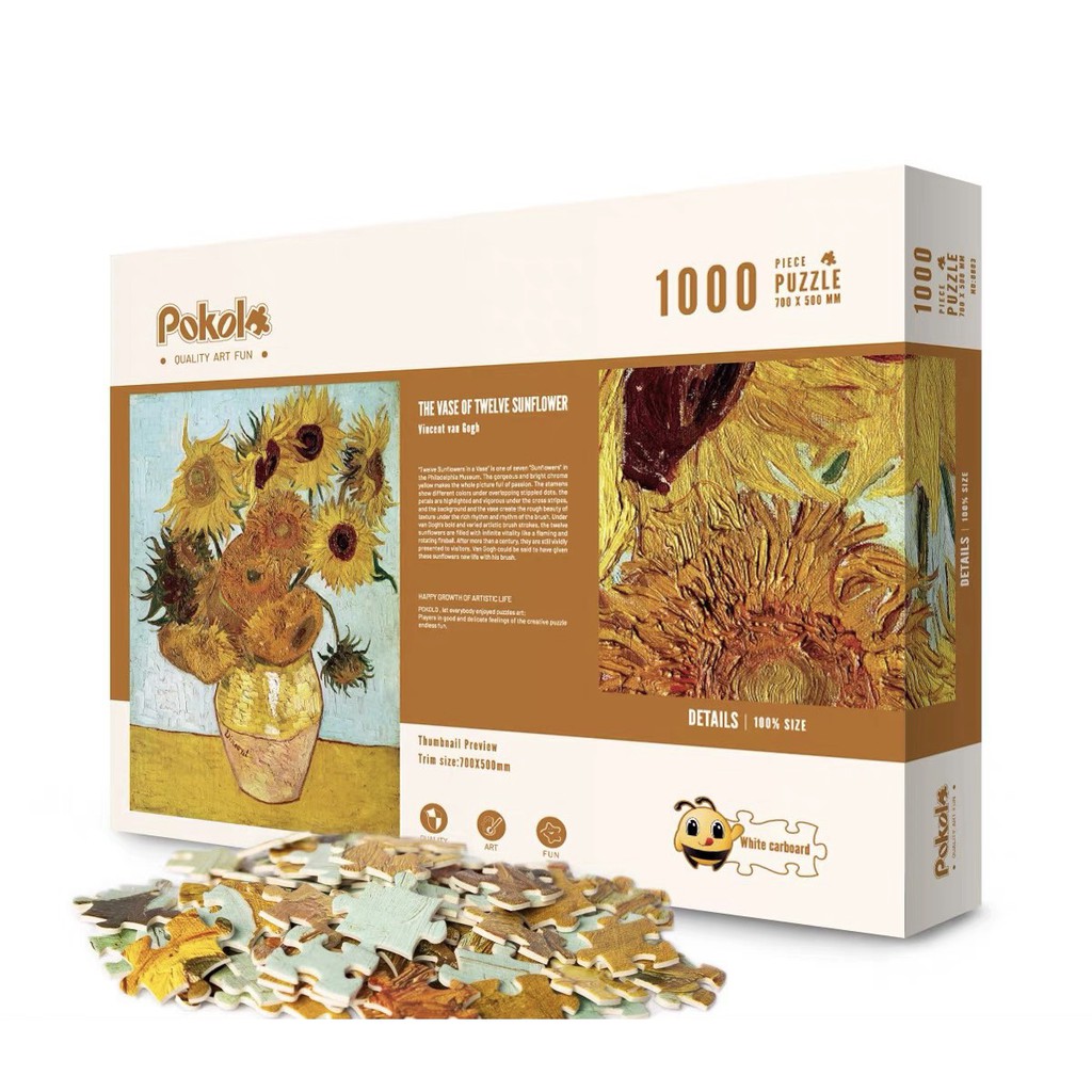 Bộ tranh ghép hình Pokolo 1000 mảnh