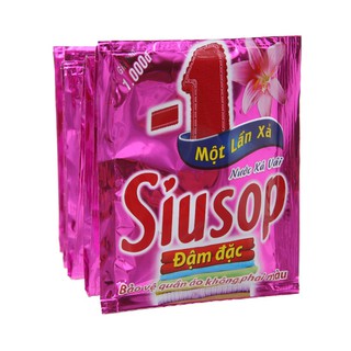 1 dây nước xả vải Siusop một lần xả siêu tiện lợi