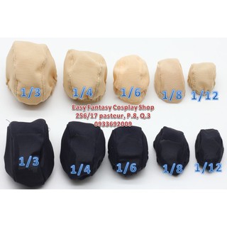 Chụp đầu/Wigcap thun dùng để may tóc búp bê BJDolls
