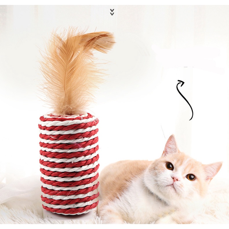 Đồ Chơi Cần Câu Cho Mèo Set 7 Món