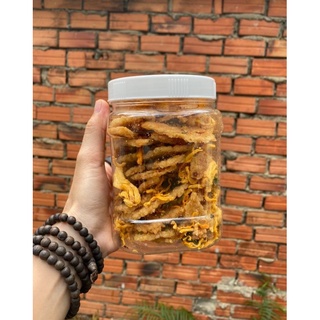Cơm cháy mix khô gà đóng hộp 300g siêu giòn
