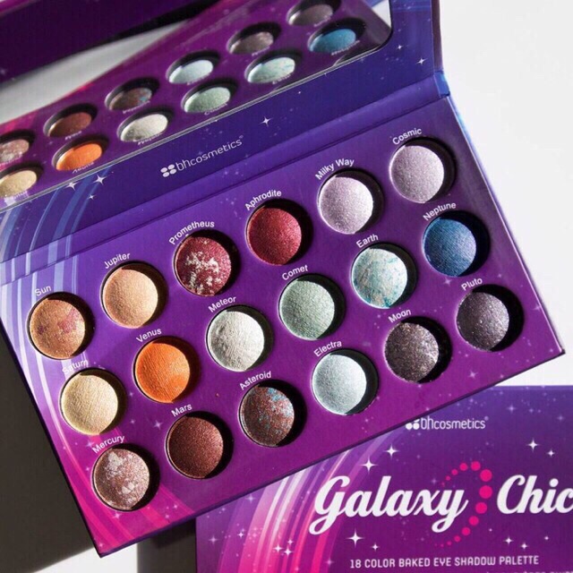 Bảng phấn mắt Bhcosmetics Bh cosmetics bh cosmetics bh cosmetic Galaxy Chic Baked Eyeshadow Palette ( có clip quay cận)