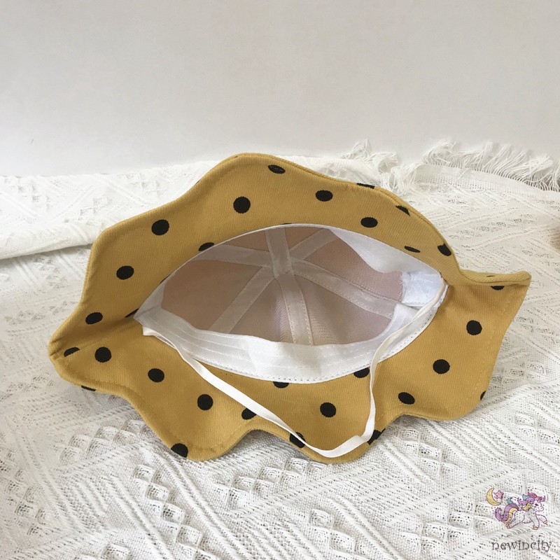 Mũ đính nơ in họa tiết hoạt hình phong cách Hàn Quốc đáng yêu cho bé trai và gái