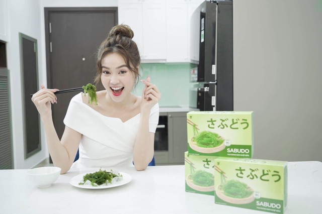 Rong nho tách nước sabudo và green food gói 20g tặng kèm sốt mè rang | BigBuy360 - bigbuy360.vn
