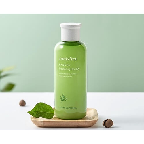 Nước Hoa Hồng Trà Xanh Innisfree Green Tea Balancing Skin EX 200ml